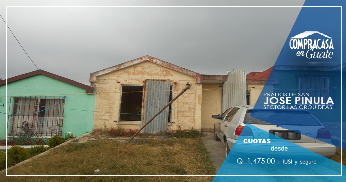 Casa en venta en San Jose Pinula