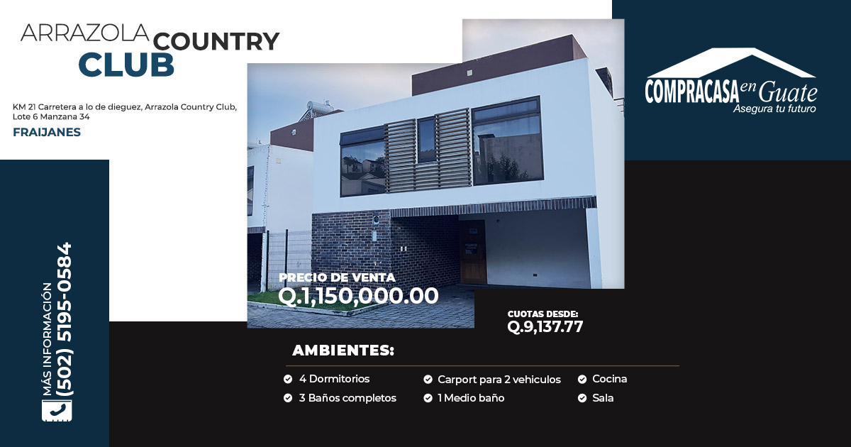 Venta de Casa o Casas, Terrenos, Propiedades, Apartamentos, Inmuebles en Guatemala, zona 11, zona 7, zona 2, zona 18, zona 16, Mixco, Carretera Al Salvador, Fraijanes, Santa Catarina Pinula, Antigua Guatemala, Villa Nueva, Villa Canales, San Miguel Petapa - Venta o Alquiler de Casas En Guatemala