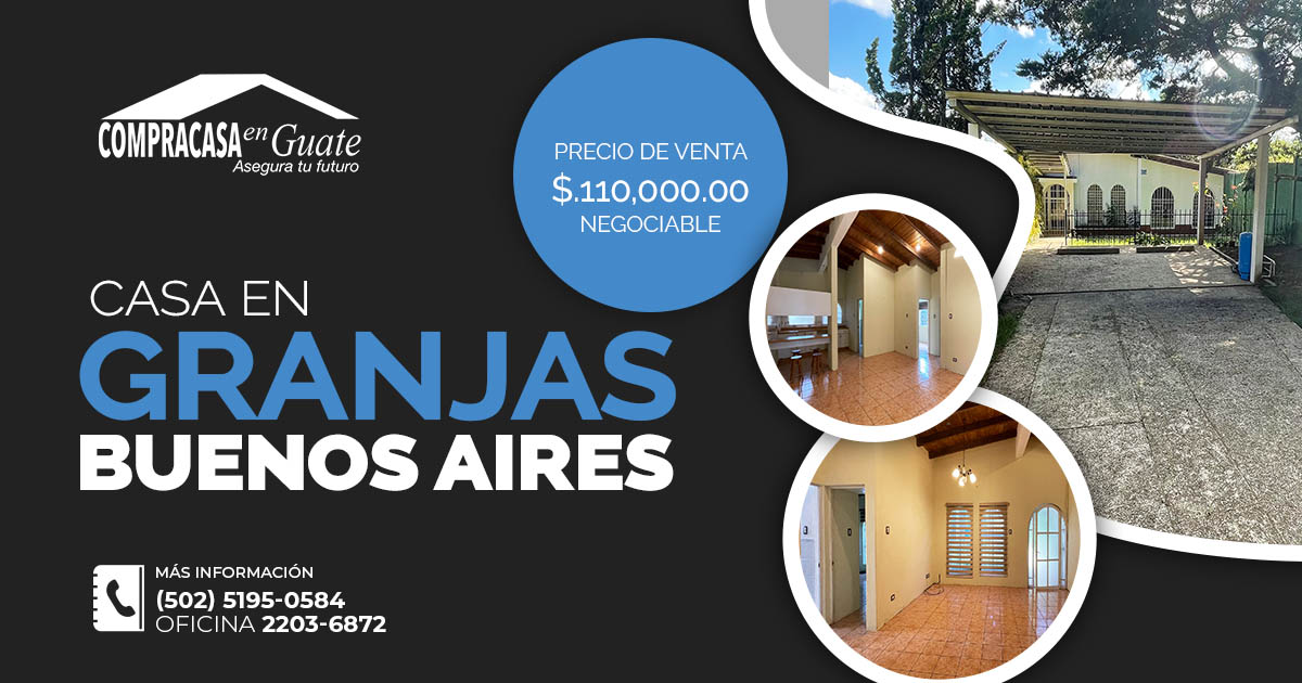 Venta de Casa o Casas, Terrenos, Propiedades, Apartamentos, Inmuebles en Guatemala, zona 11, zona 7, zona 2, zona 18, zona 16, Mixco, Carretera Al Salvador, Fraijanes, Santa Catarina Pinula, Antigua Guatemala, Villa Nueva, Villa Canales, San Miguel Petapa - Venta o Alquiler de Casas En Guatemala