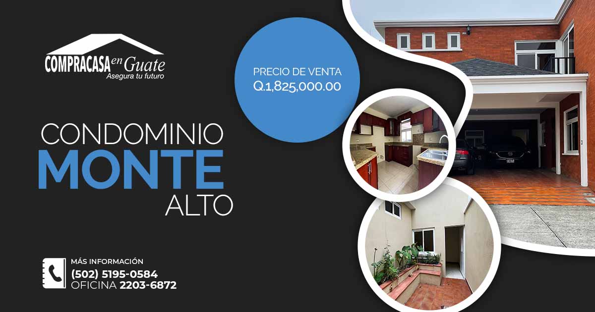 Venta de Casa o Casas, Terrenos, Propiedades, Apartamentos, Inmuebles en Guatemala, zona 11, zona 7, zona 2, zona 18, zona 16, Mixco, Carretera Al Salvador, Fraijanes, Santa Catarina Pinula, Antigua Guatemala, Villa Nueva, Villa Canales, San Miguel Petapa - Venta o Alquiler de Casas En Guatemala