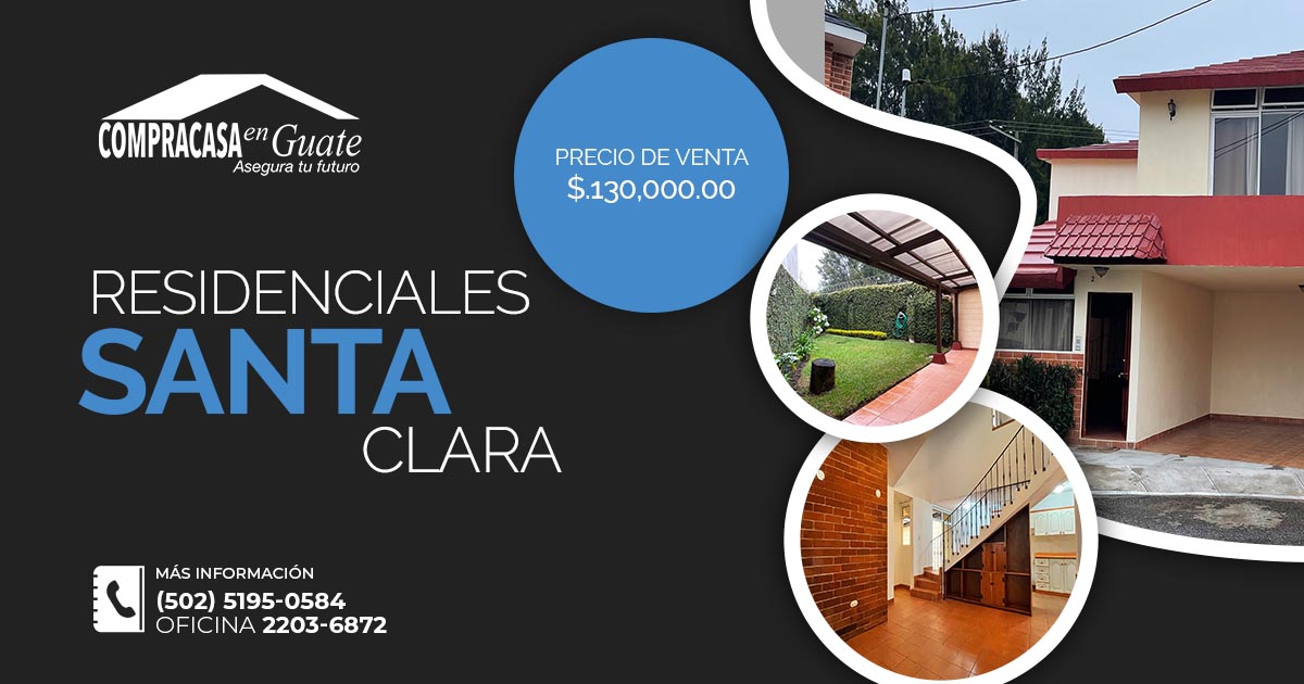 Casas en Venta en Santa Catarina Pinula - A la altura del paso a desnivel  de Fraijanes - Venta de Casas Baratas