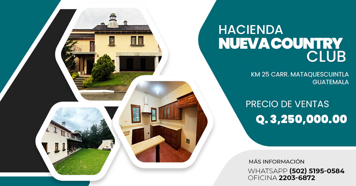 Venta de Casa o Casas, Terrenos, Propiedades, Apartamentos, Inmuebles en Guatemala, zona 11, zona 7, zona 2, zona 18, zona 16, Mixco, Carretera Al Salvador, Fraijanes, Santa Catarina Pinula, Antigua Guatemala, Villa Nueva, Villa Canales, San Miguel Petapa - Venta o Alquiler de Casas En Guatemala