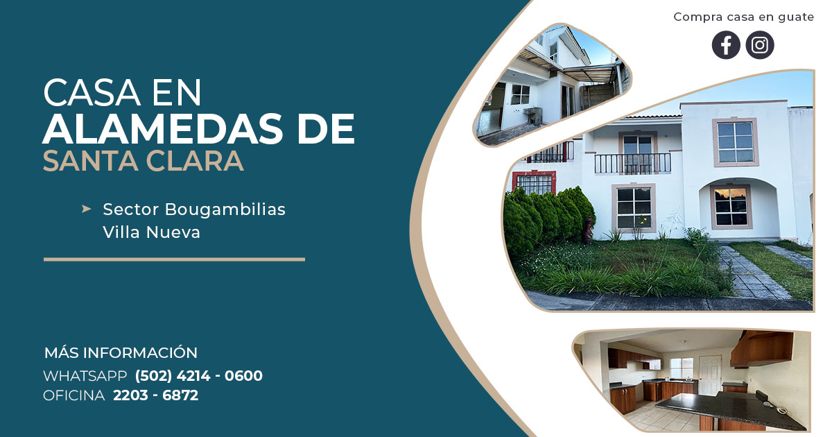 Venta de Casa o Casas, Terrenos, Propiedades, Apartamentos, Inmuebles en Guatemala, zona 11, zona 7, zona 2, zona 18, zona 16, Mixco, Carretera Al Salvador, Fraijanes, Santa Catarina Pinula, Antigua Guatemala, Villa Nueva, Villa Canales, San Miguel Petapa - Venta o Alquiler de Casas En Guatemala