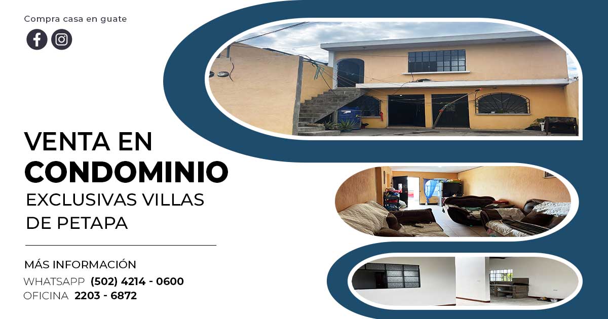 Venta de Casa o Casas, Terrenos, Propiedades, Apartamentos, Inmuebles en Guatemala, zona 11, zona 7, zona 2, zona 18, zona 16, Mixco, Carretera Al Salvador, Fraijanes, Santa Catarina Pinula, Antigua Guatemala, Villa Nueva, Villa Canales, San Miguel Petapa - Venta o Alquiler de Casas En Guatemala