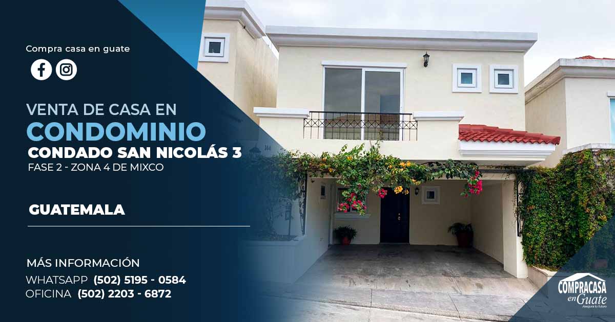 Venta de Casa o Casas, Terrenos, Propiedades, Apartamentos, Inmuebles en Guatemala, zona 11, zona 7, zona 2, zona 18, zona 16, Mixco, Carretera Al Salvador, Fraijanes, Santa Catarina Pinula, Antigua Guatemala, Villa Nueva, Villa Canales, San Miguel Petapa - Venta o Alquiler de Casas En Guatemala