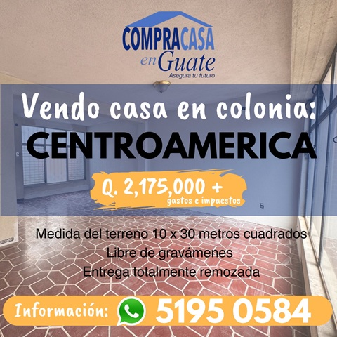 Venta de Casa o Casas, Terrenos, Propiedades, Apartamentos, Inmuebles en Guatemala, zona 11, zona 7, zona 2, zona 18, zona 16, Mixco, Carretera Al Salvador, Fraijanes, Santa Catarina Pinula, Antigua Guatemala, Villa Nueva, Villa Canales, San Miguel Petapa - Venta o Alquiler de Casas En Guatemala