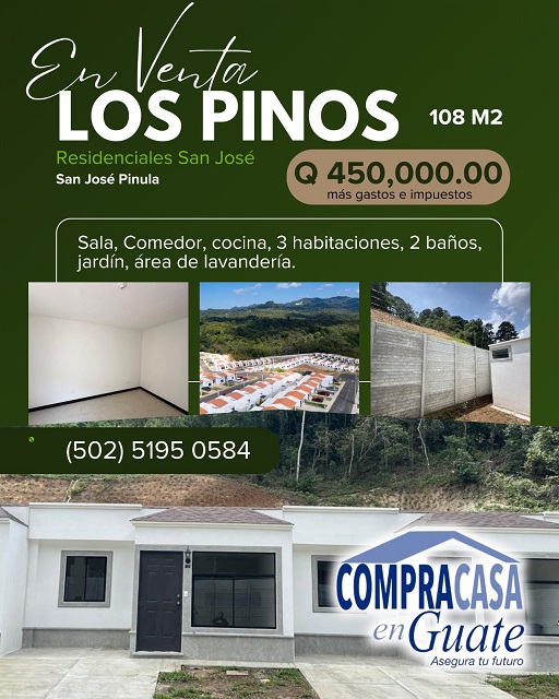 Casa a la Venta o Alquiler en Guatemala Venta de Casa o Casas, Terrenos, Propiedades, Apartamentos, Inmuebles en Guatemala, zona 11, zona 7, zona 2, zona 18, zona 16, Mixco, Carretera Al Salvador, Fraijanes, Santa Catarina Pinula, Antigua Guatemala, Villa Nueva, Villa Canales, San Miguel Petapa - Venta o Alquiler de Casas En Guatemala